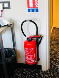 En el dormitorio (?)