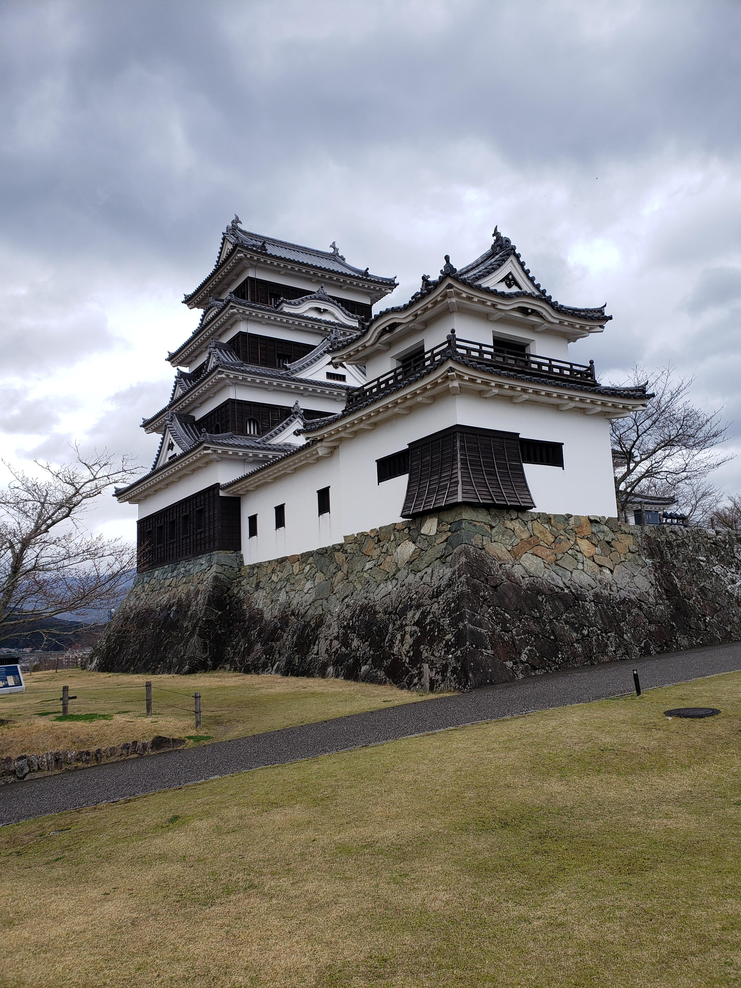 The castle in Ozu