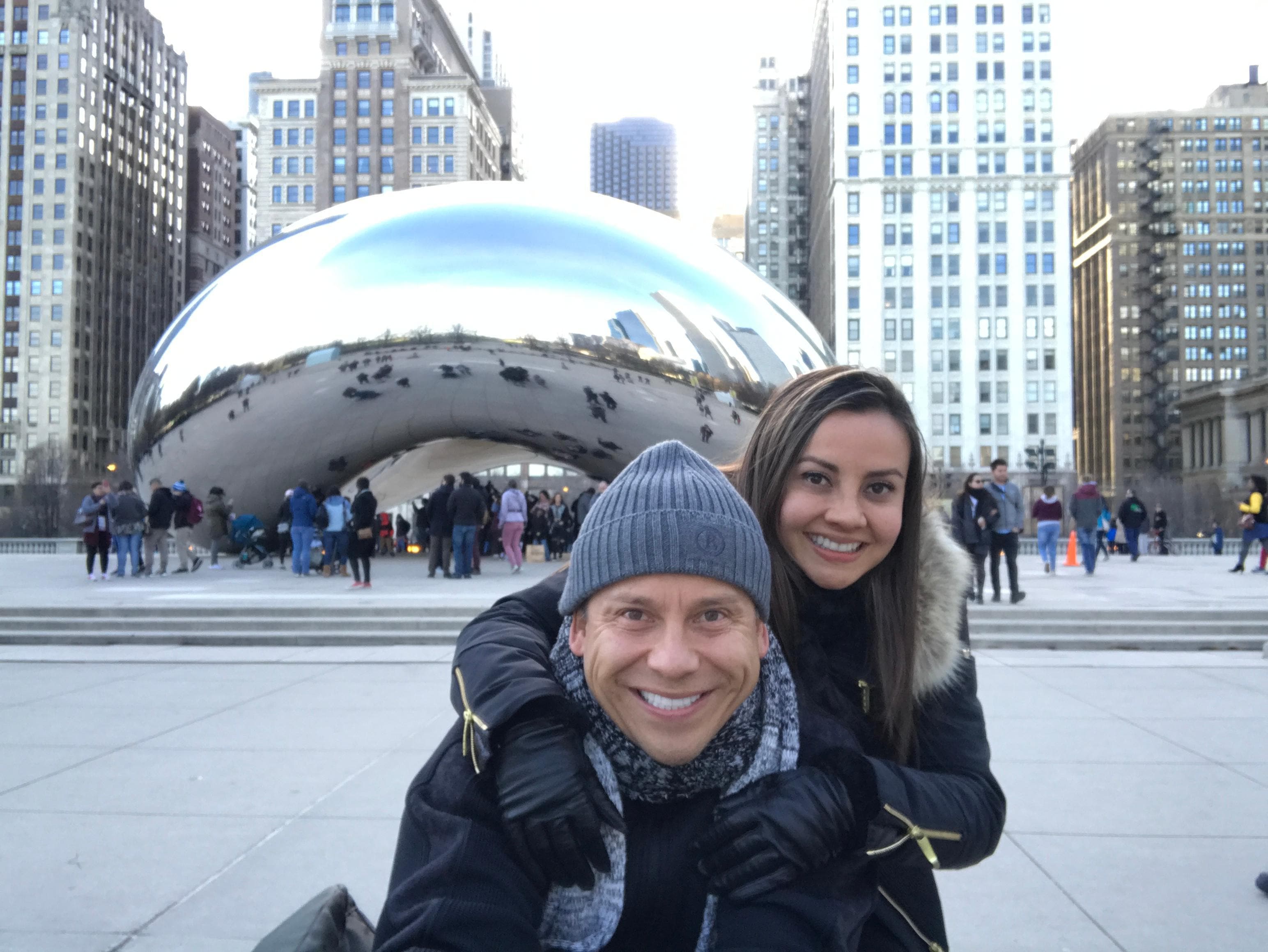 At the Chicago Bean!!