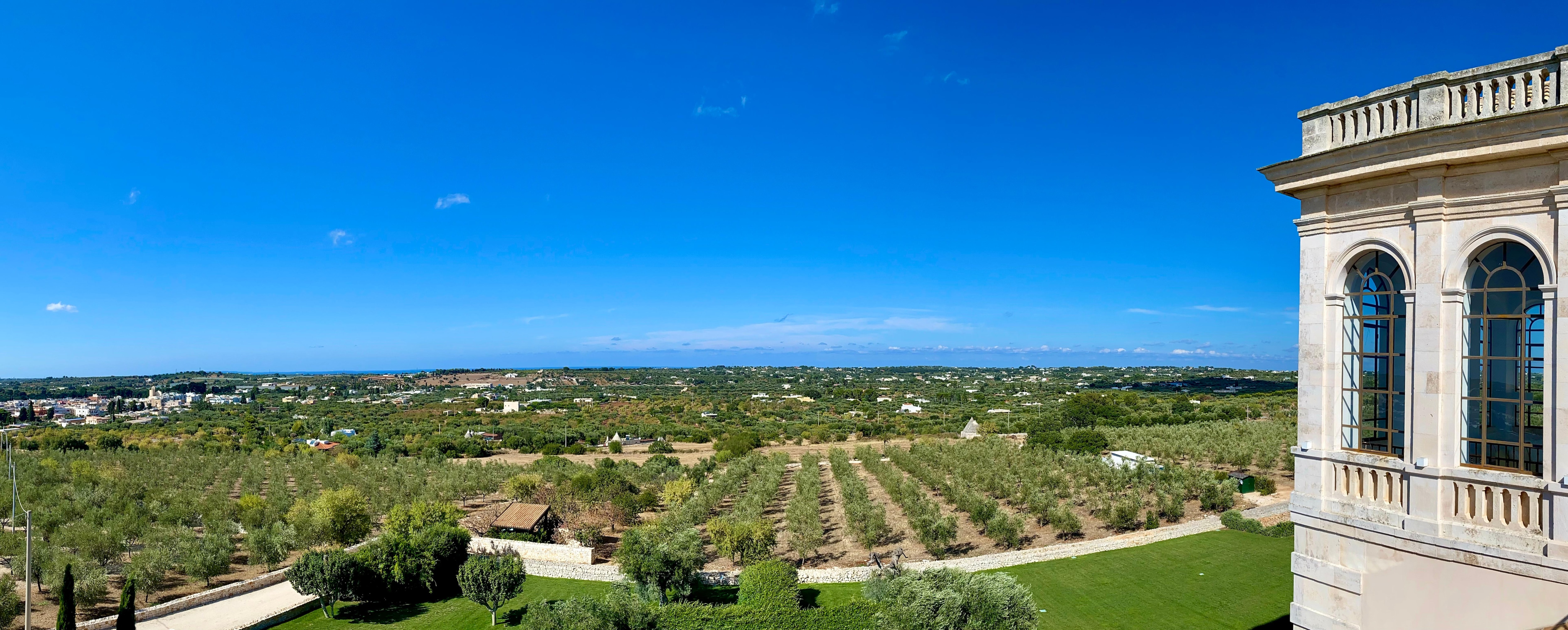 Breathtaking views of the Apulian countryside.