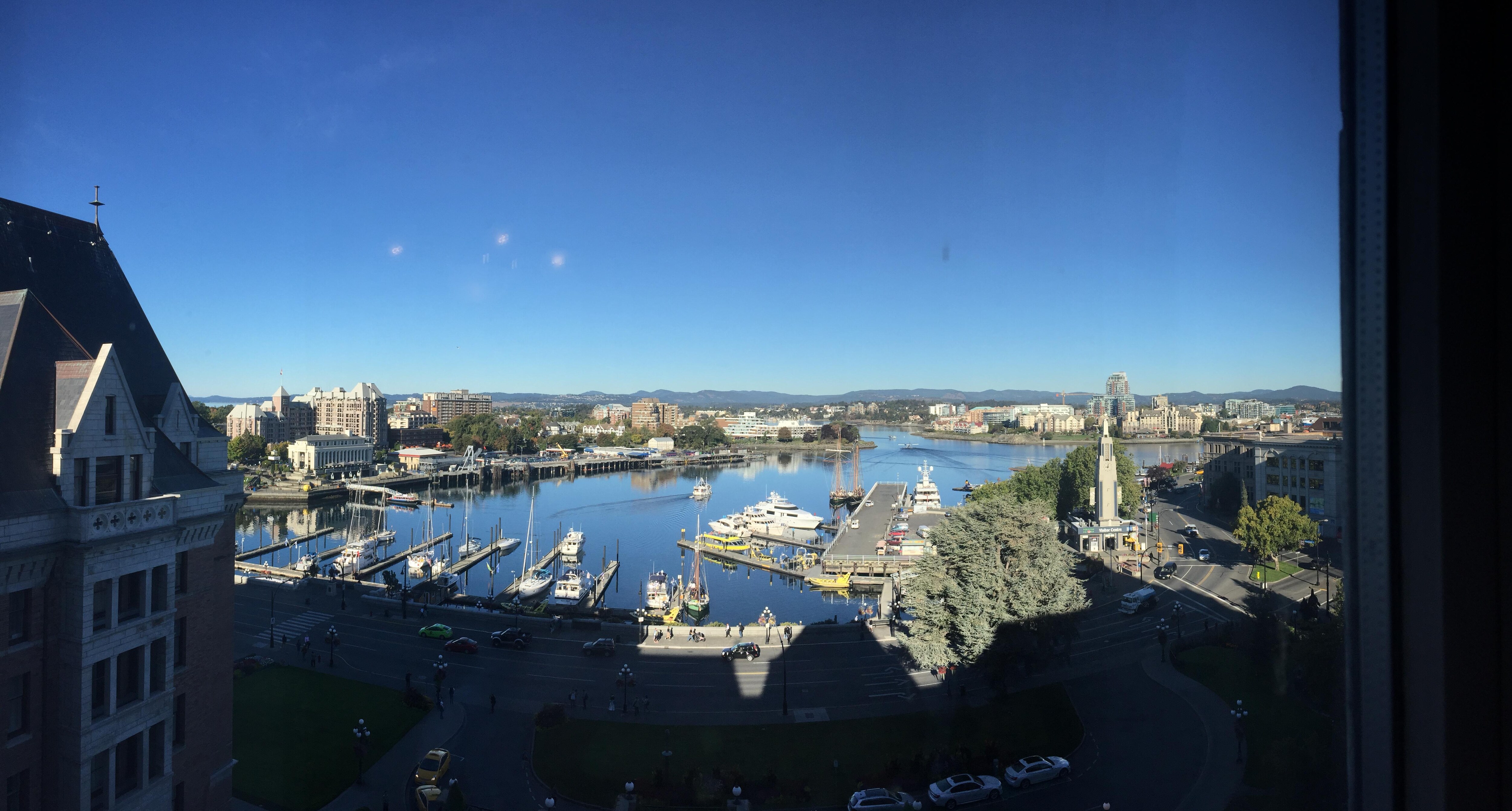 The Harbour View from the Hotel