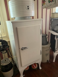 Antique refrigerator