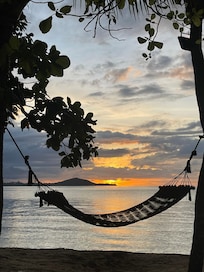 Sunset on the beach