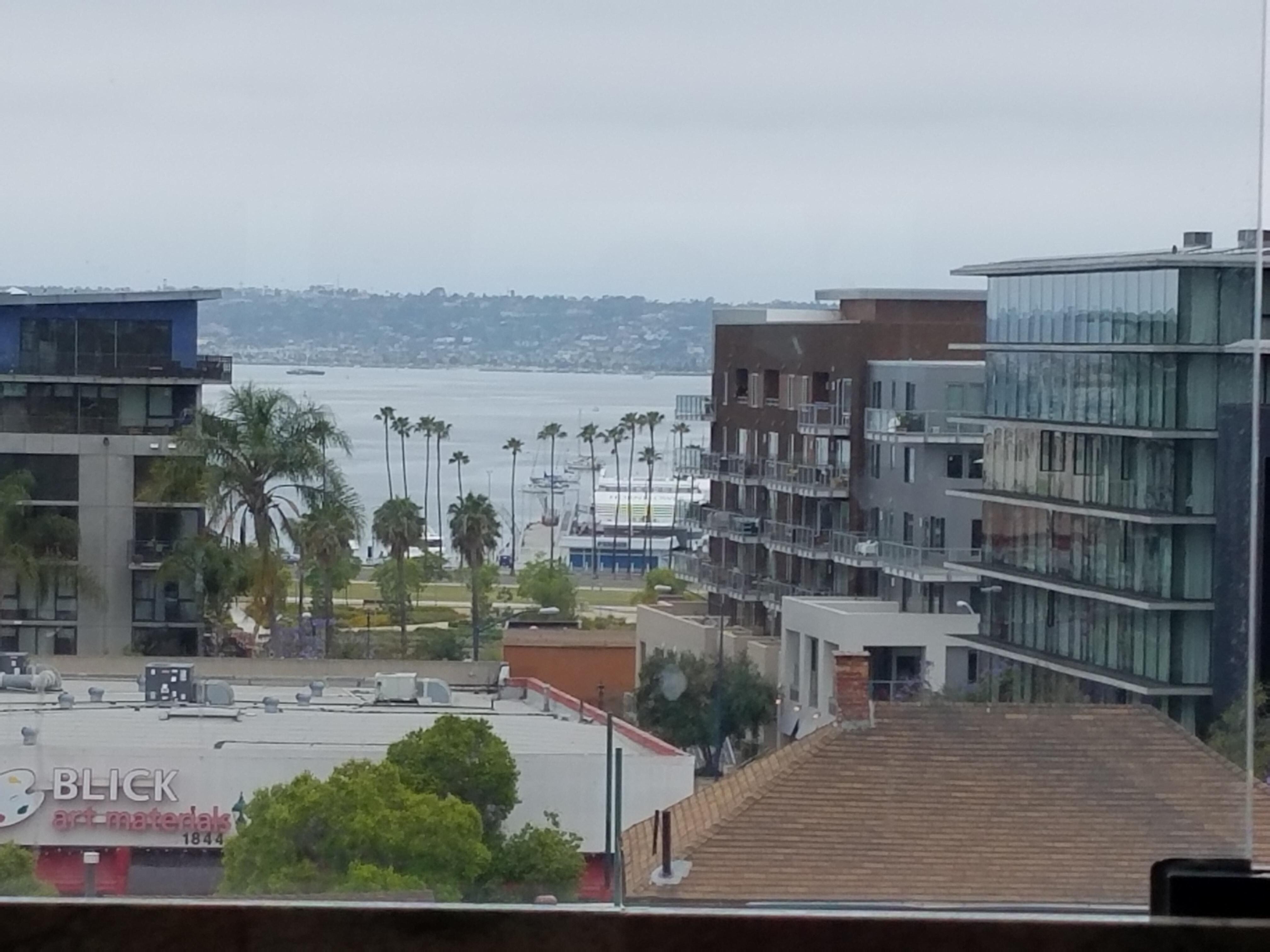 View from the restaurant