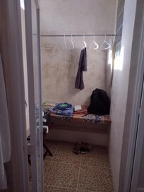 Wardrobe area