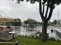 View from restaurant