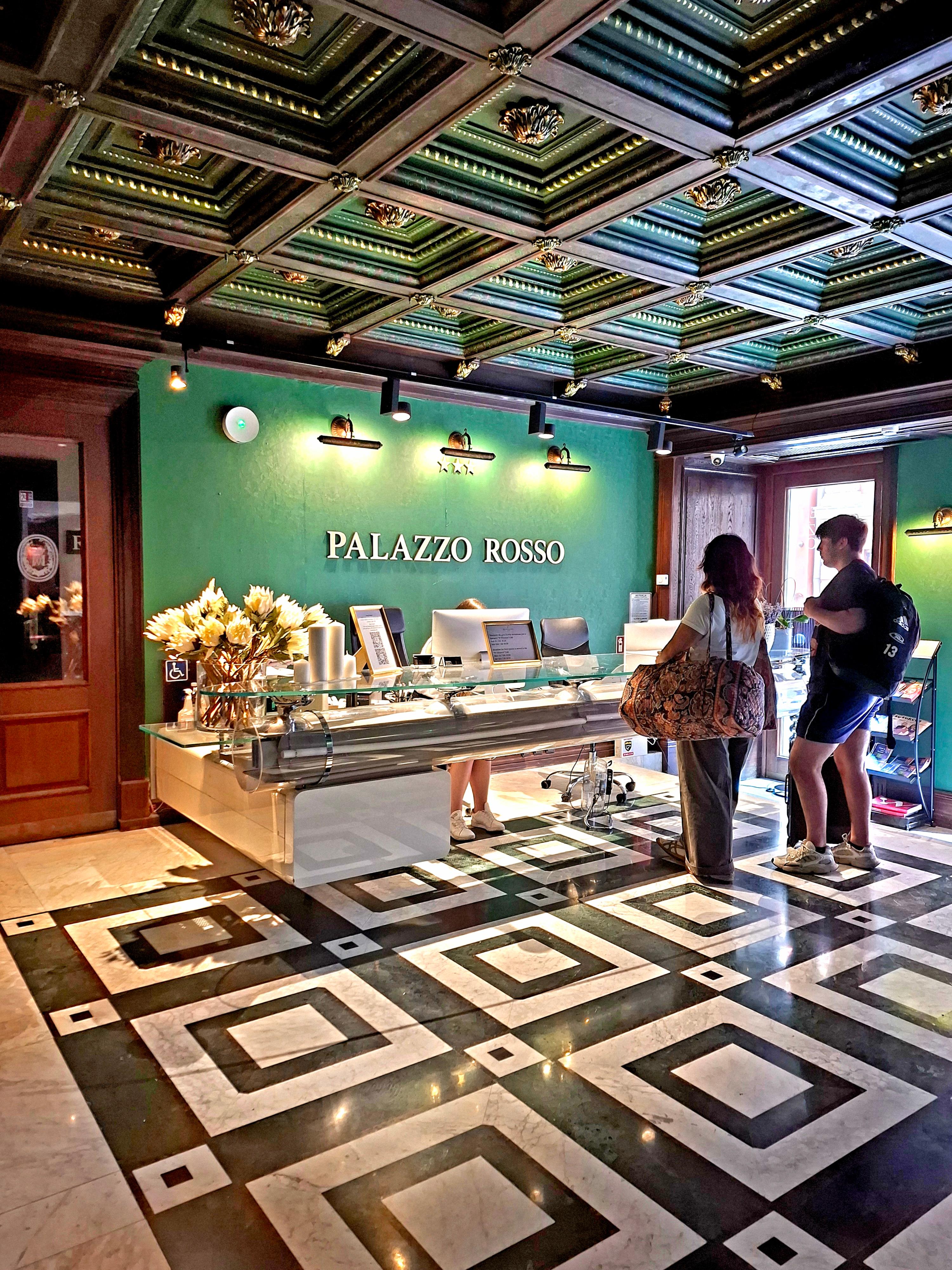 Reception / lobby Hotel Palazzo Rosso Old Town Poznań