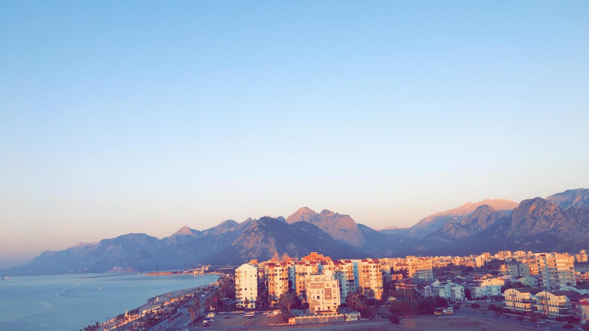 Nydelig utsikt mot fjellet