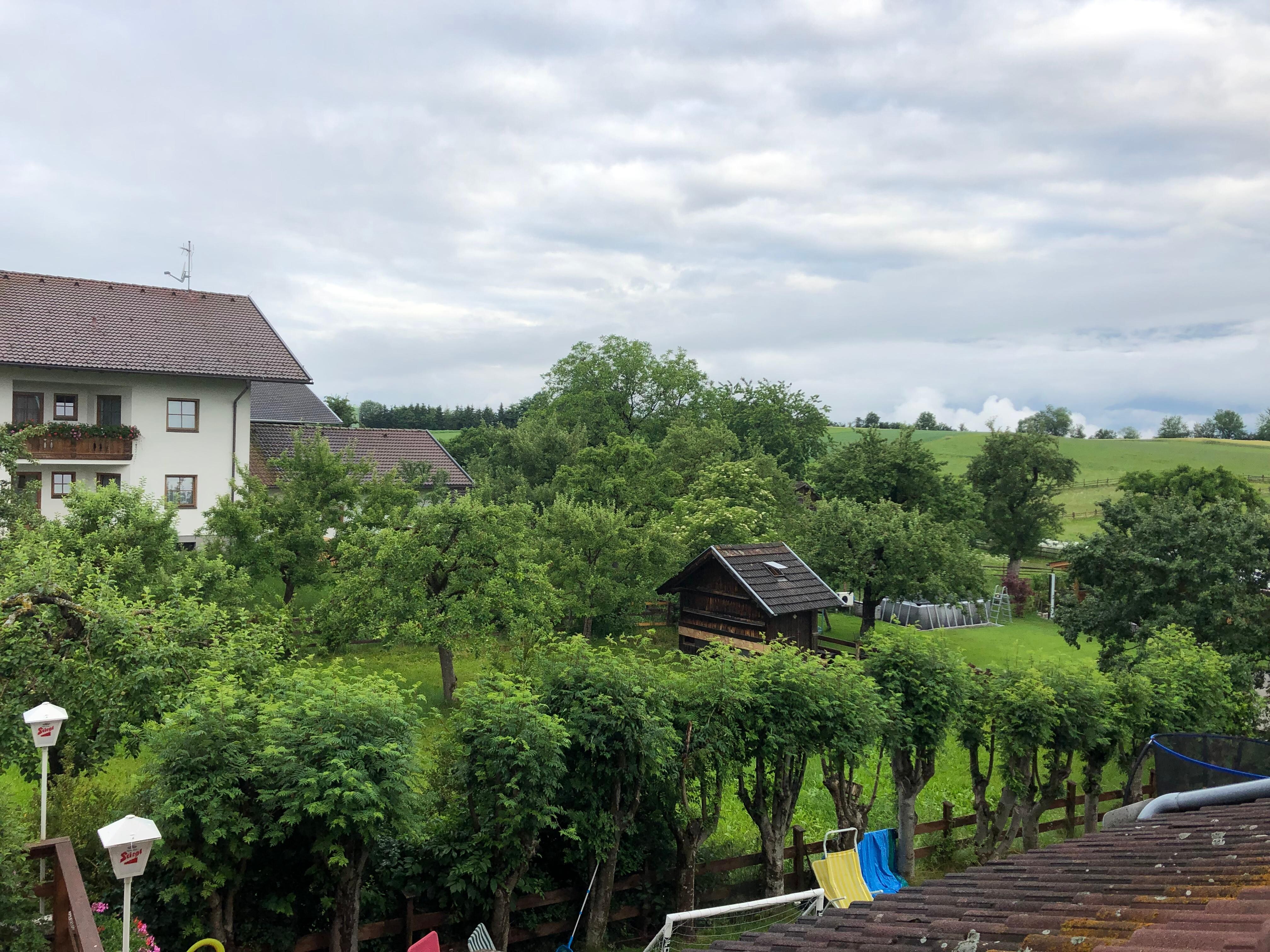 Utsikt från vårt rum