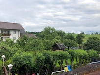 Utsikt från vårt rum