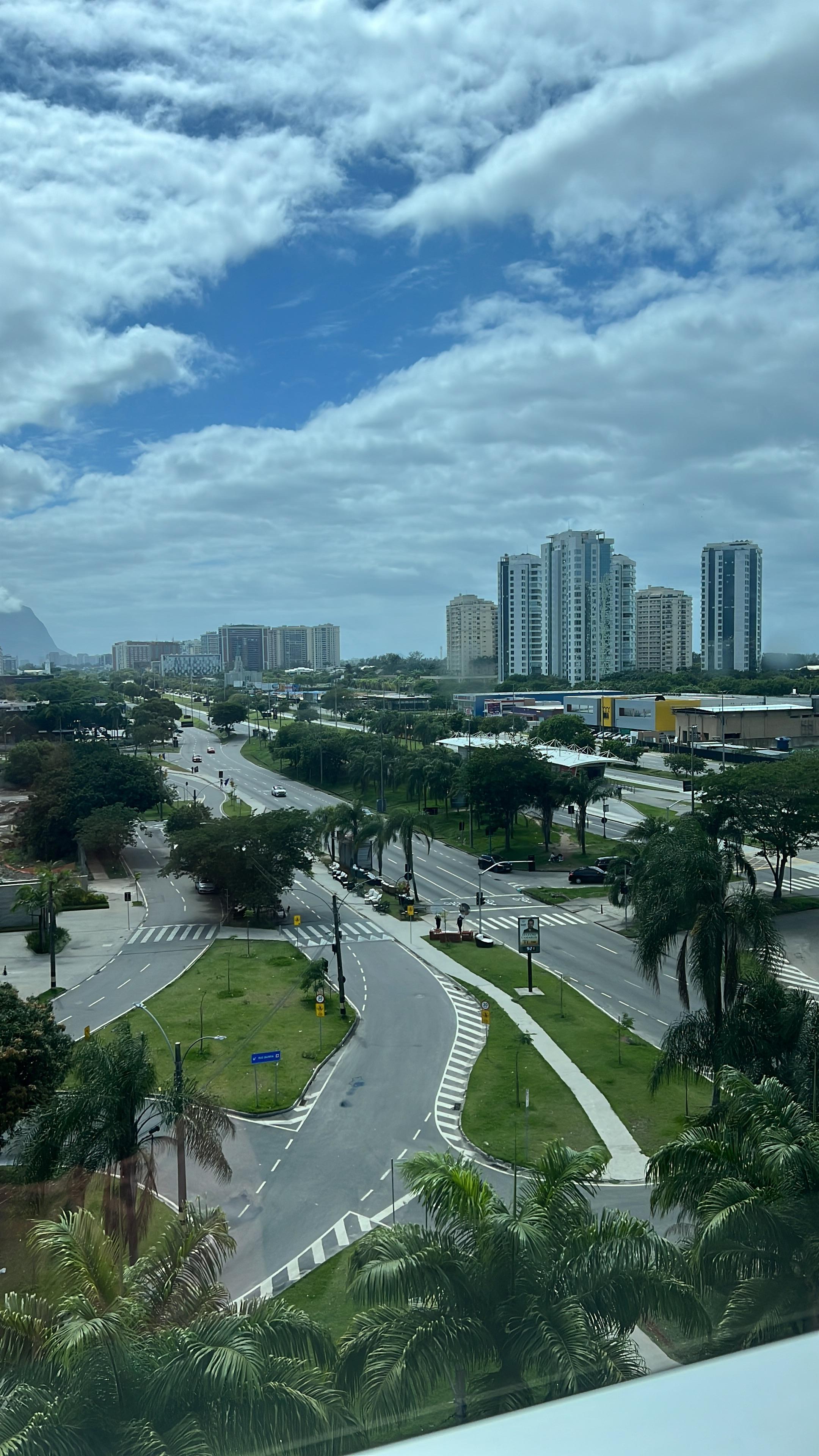 Vista do hotel 