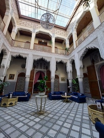 Inner court of the riad