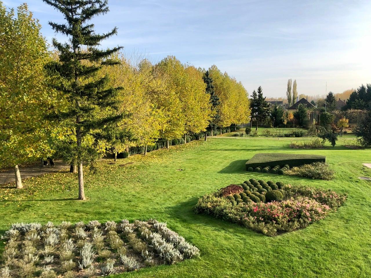 Beautiful gardens in the hotel grounds