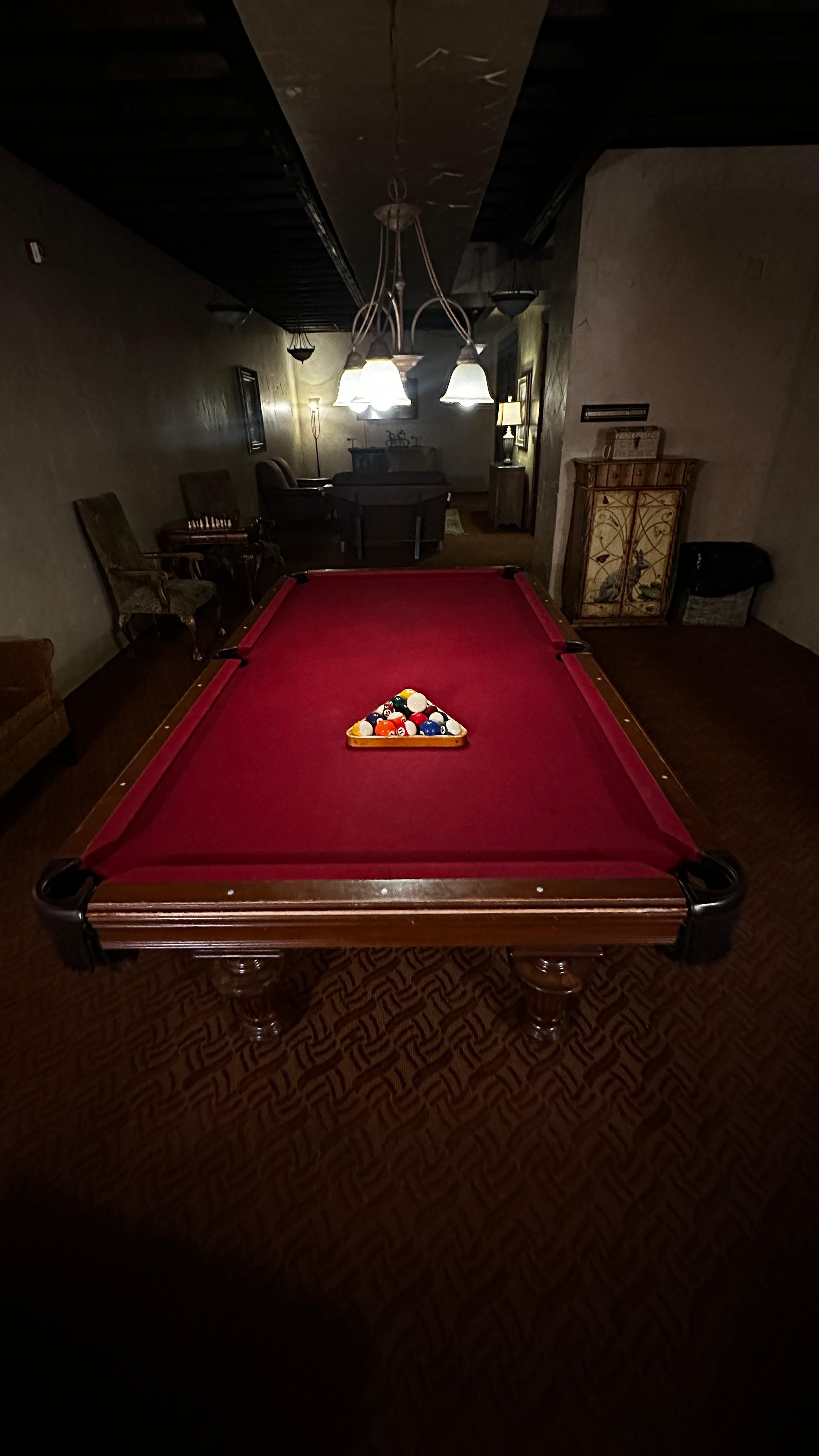 Billiard room