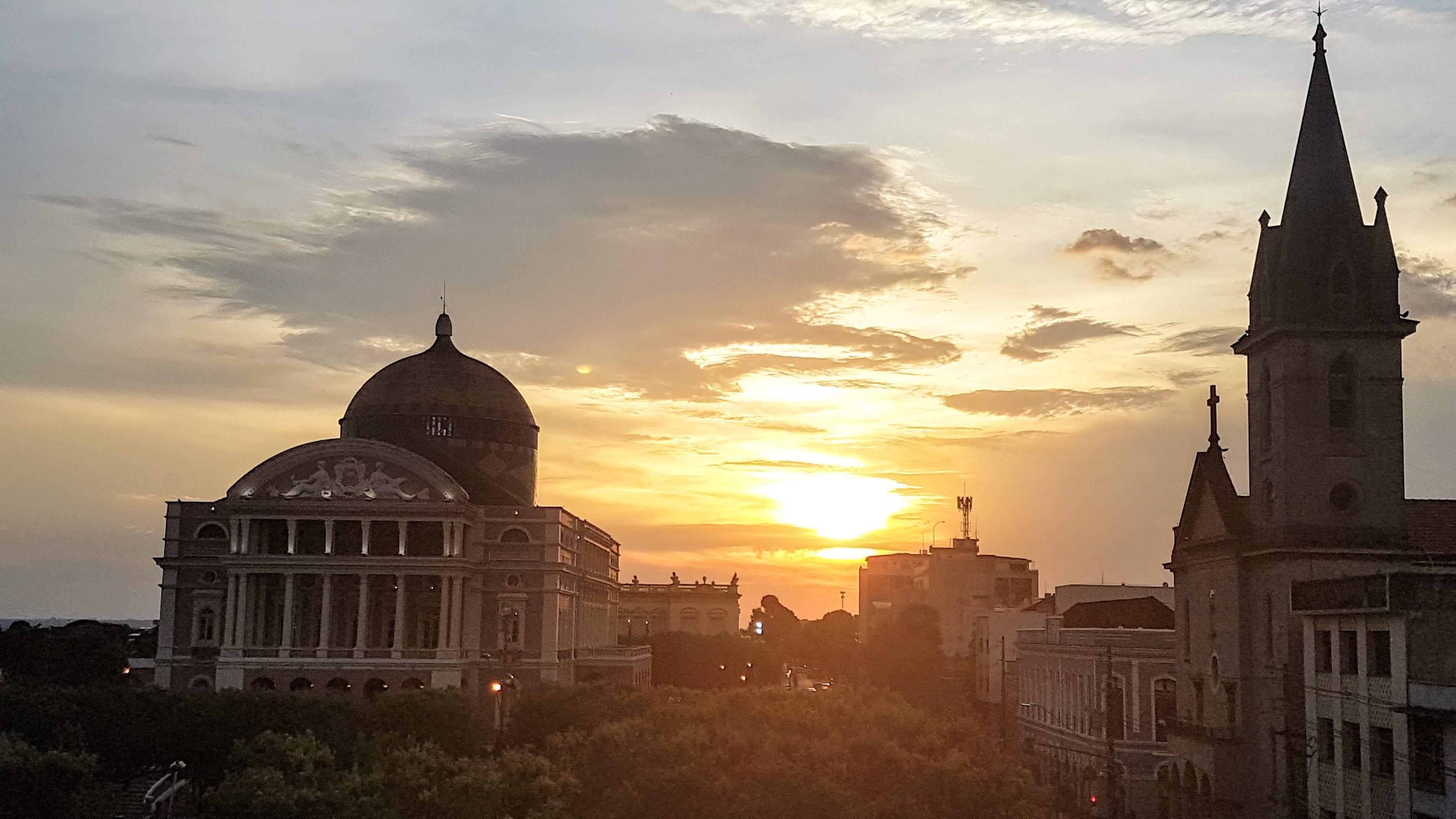 Blick von der Hotelterrasse