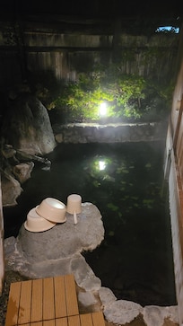 Private onsen bath