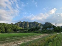 주변 지역 산책하다가 팔봉산이 한눈에 들어와서 찍어봤습니다.