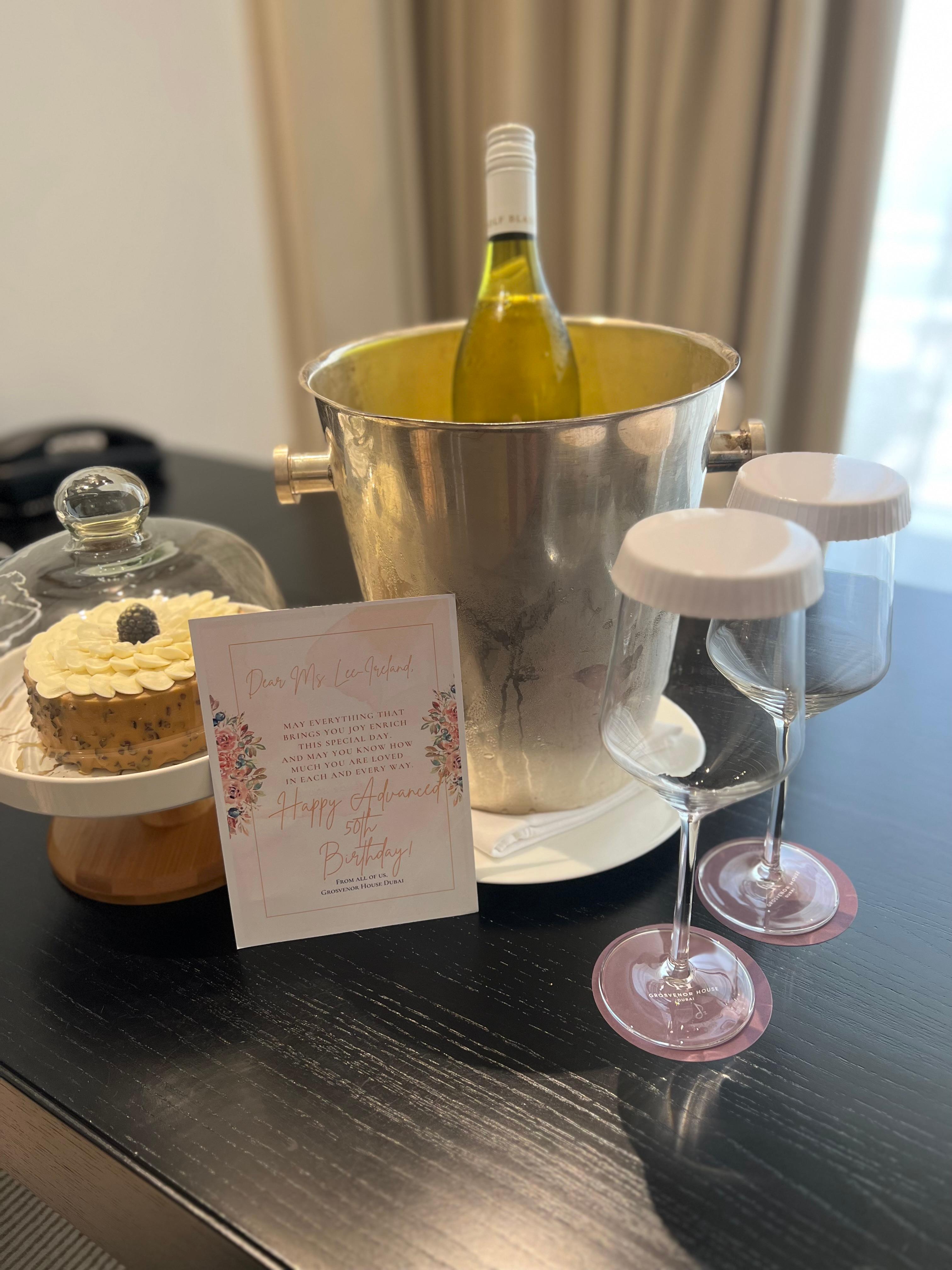 Gorgeous gift in my room for my birthday. 