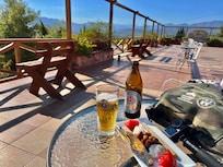 Beautiful terrace view, great vibe