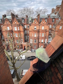 Beautiful view from the 4th floor Knightsbridge suite.