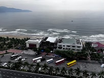 View from our hotel room