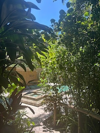 Área da piscina