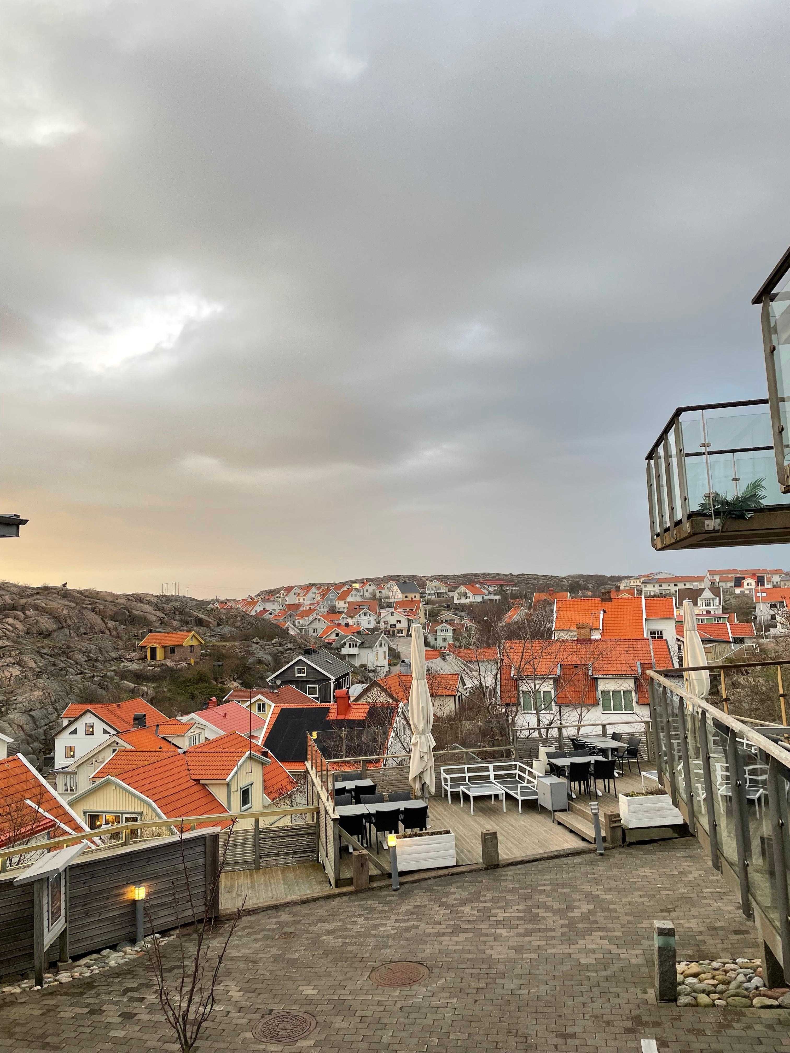 Utsikt från terassen