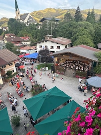 View from 3rd floor balcony