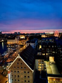 Utsikt från rummet.