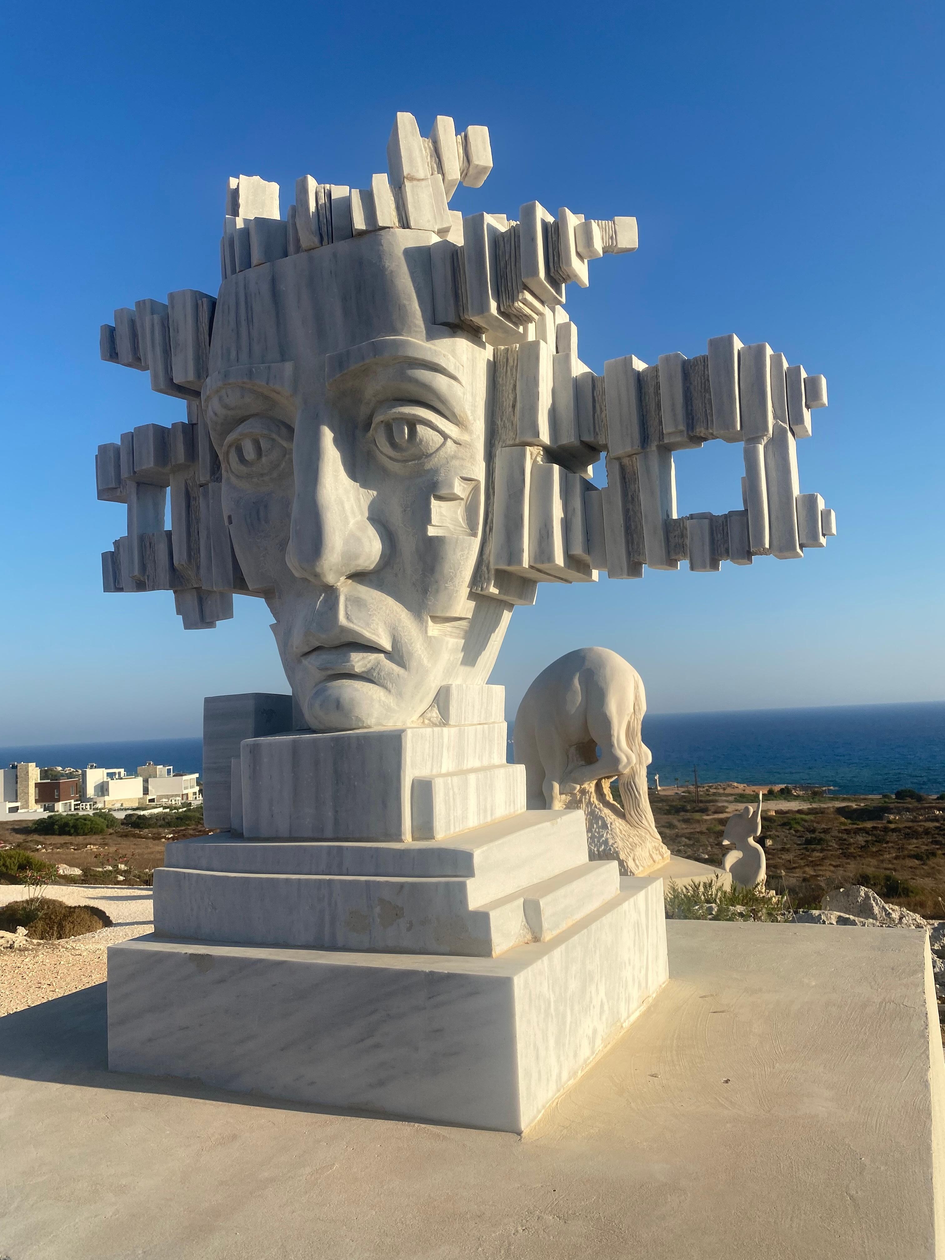 From the sculpture park