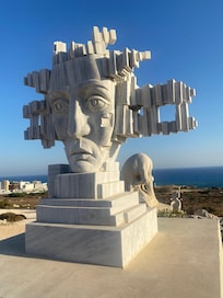 From the sculpture park