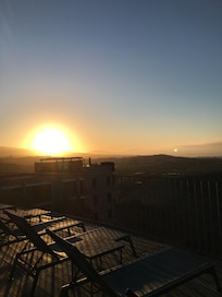 Sunrise from our bedroom