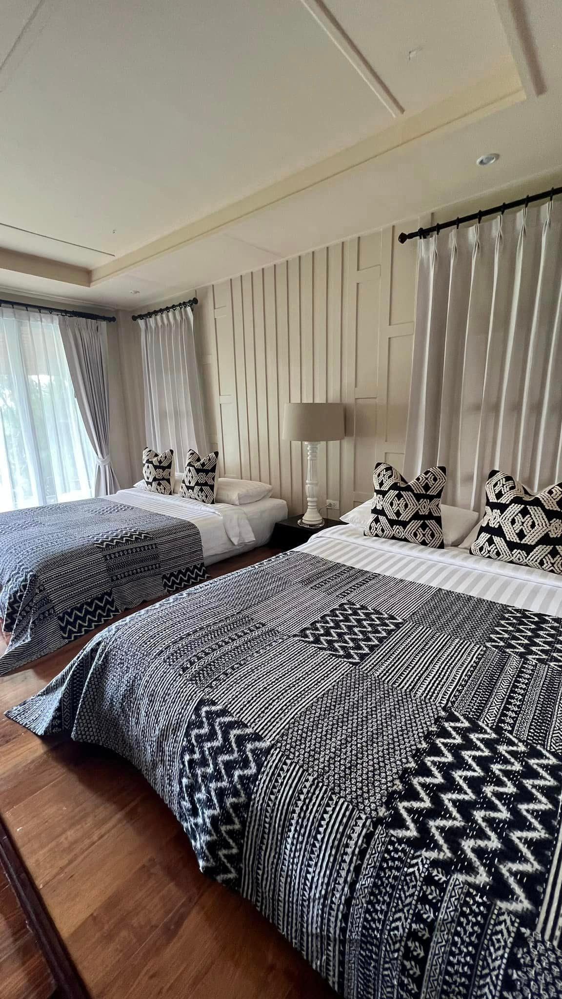 快適なBEDと快適な空調機が迎えてくれます