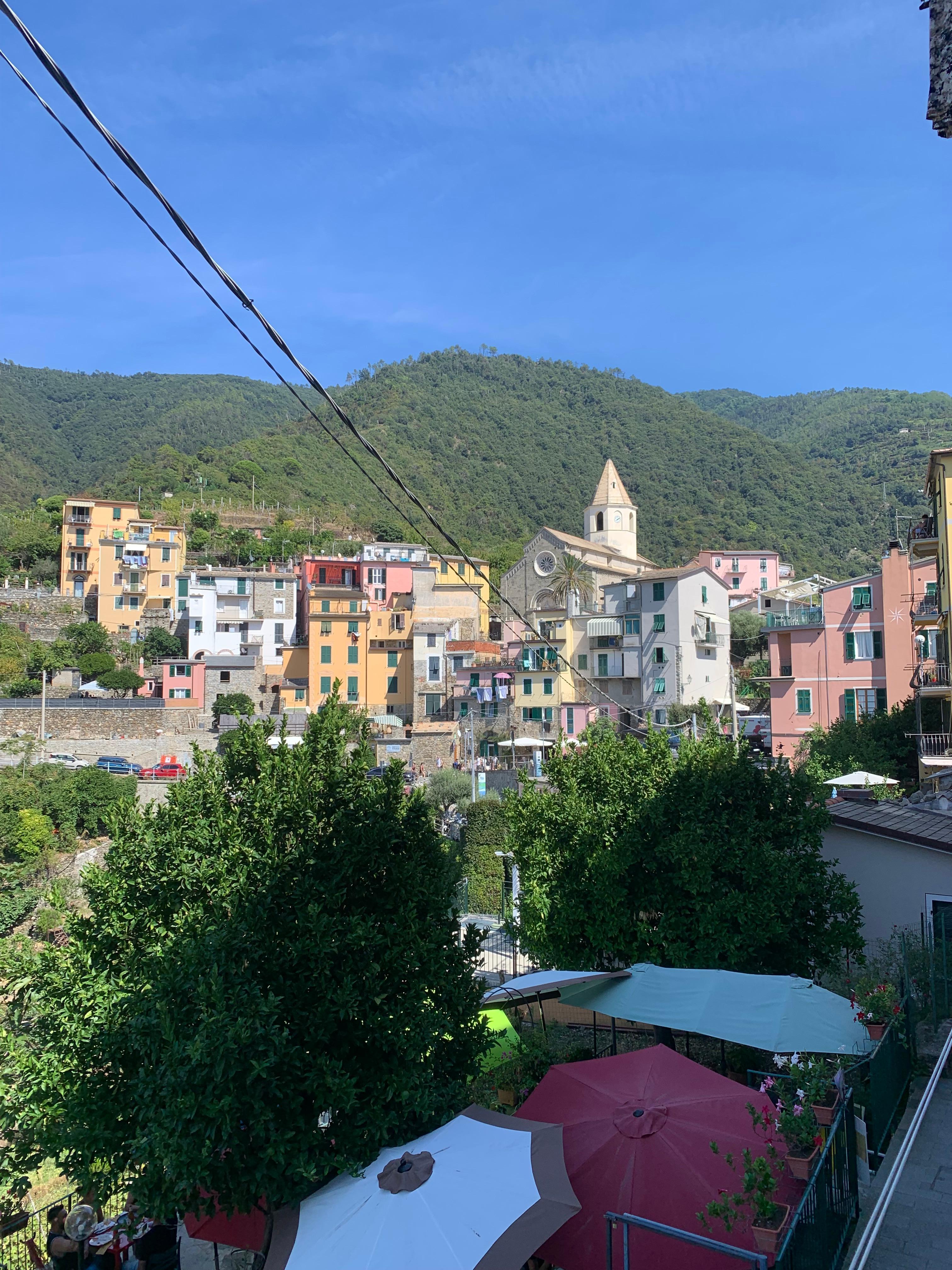 Vue depuis la terrasse 