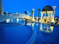 View of pool
