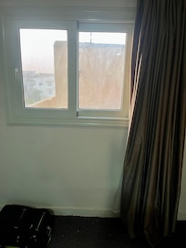 Janela do quarto para o qual fui expulso