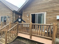 Looking at the back deck