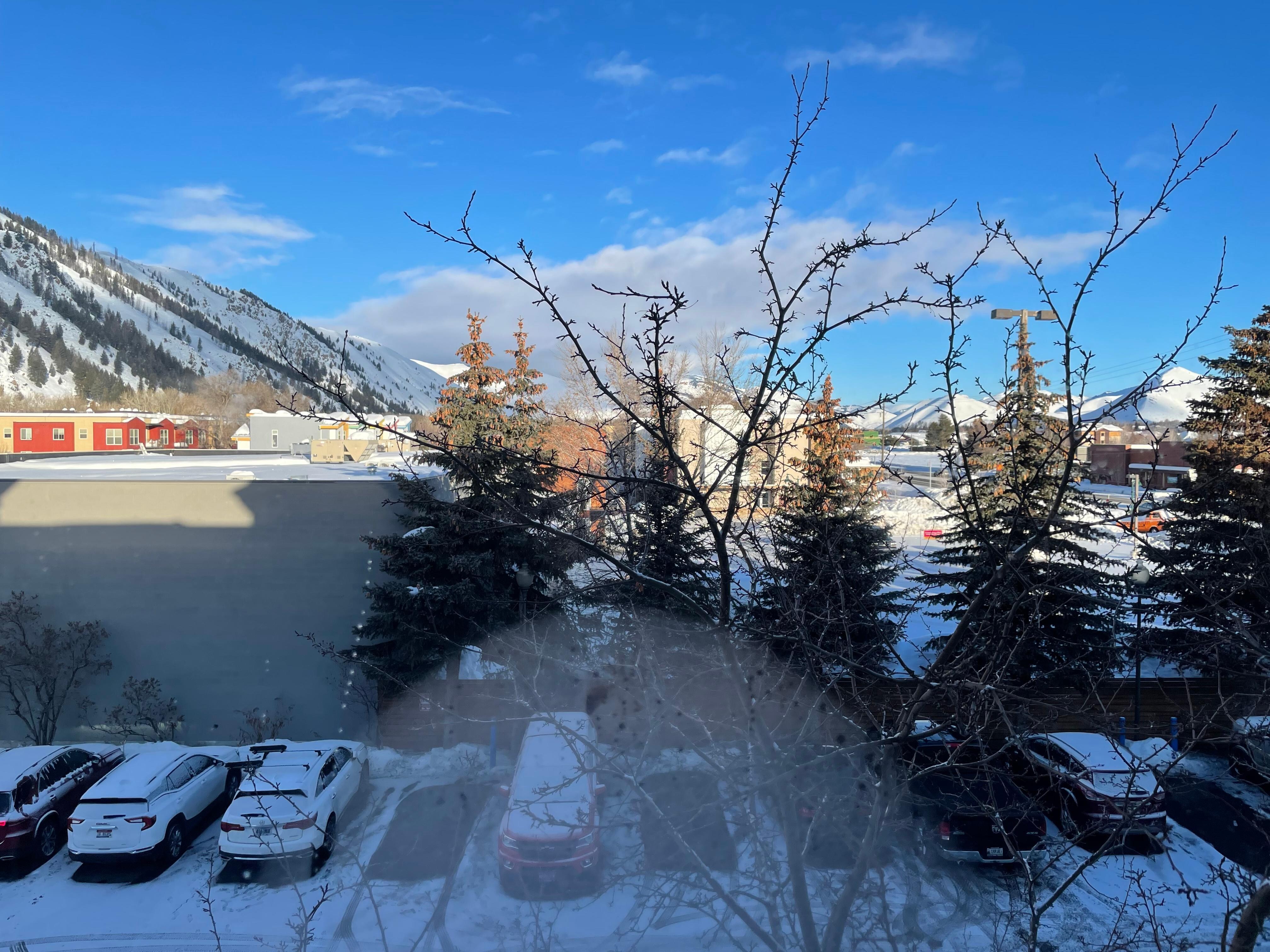 View from our 3rd story room