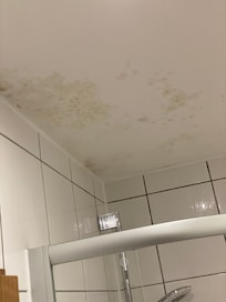 Dette er loftet på badeværelset