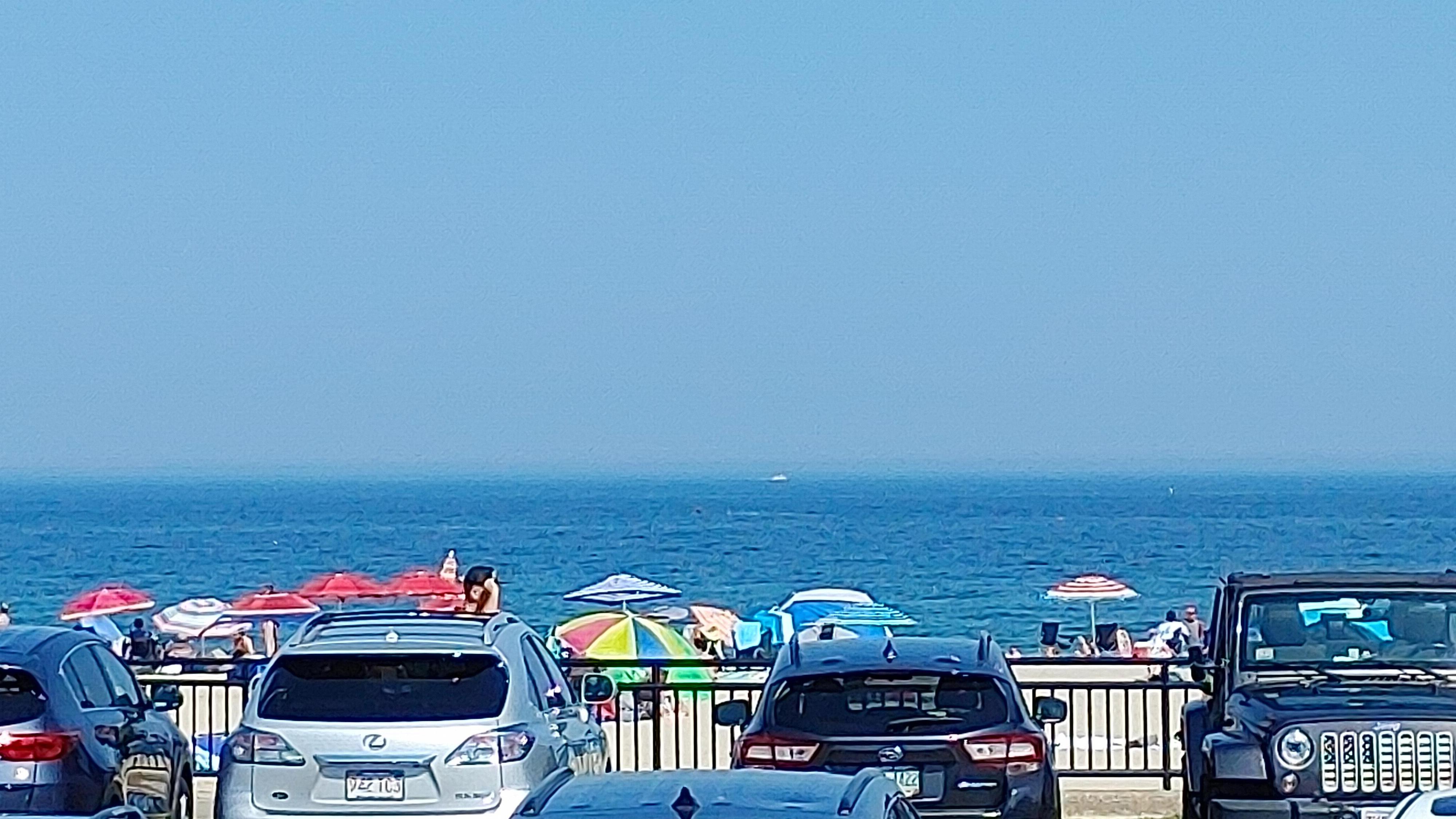 Vue du balcon de l'hôtel de jour 