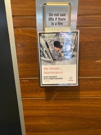 L’ascenseur en panne
