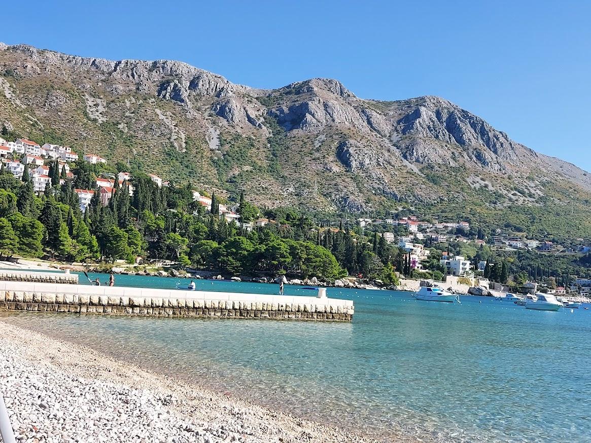 Plage de l'hôtel en octobre 2021