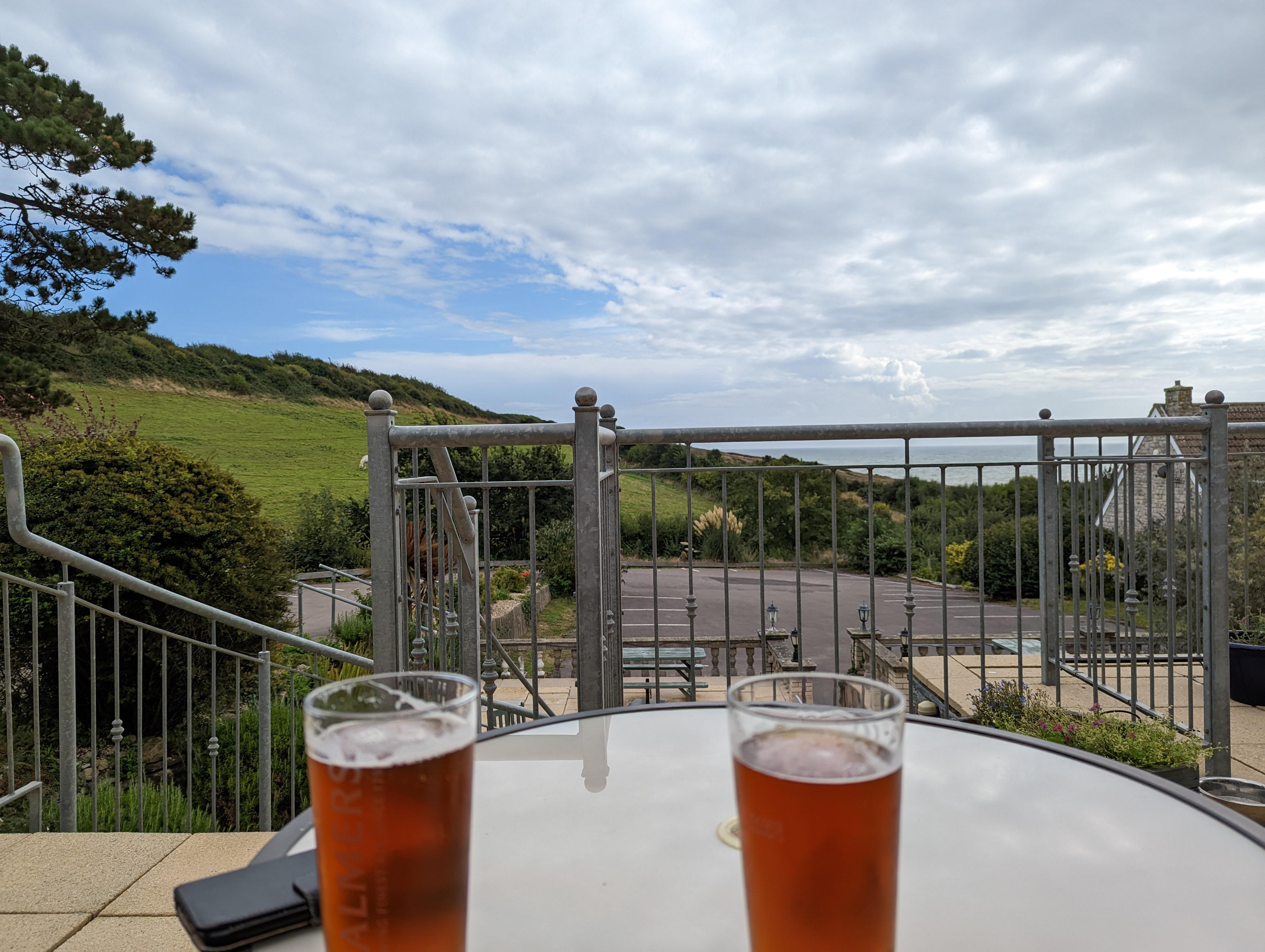 View from terrace