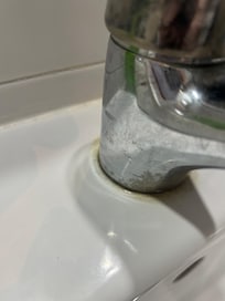 Dirty tap, could be easily removed