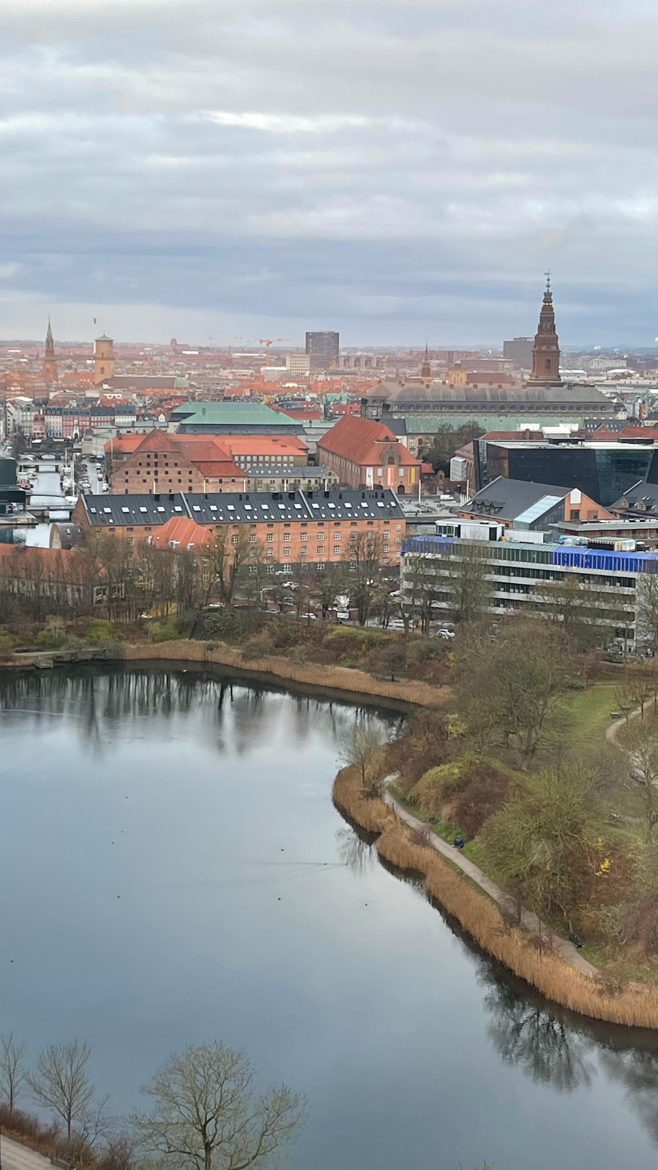 Our view of Christianhavn on the 20th floor. Beautiful. It’s very well located and very easy to get all over.the place and you’ll never have to wait more then 5 minutes 