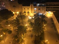 View from rooftop bar