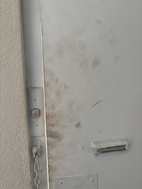 Door looked like this in all three rooms