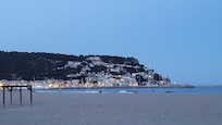 En arrivant le soir
