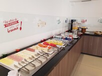 breakfast options at the Ramada Encore in Osasco