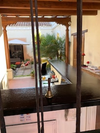 Entry to hotel